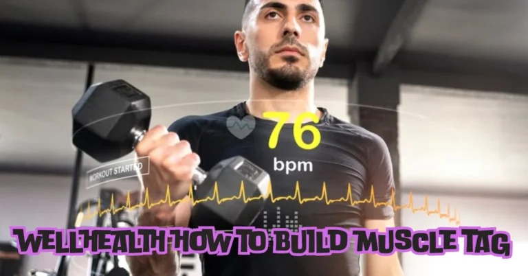 wellhealth how to build muscle tag