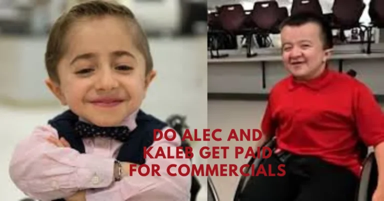 do alec and kaleb get paid for commercials