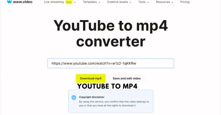 youtube to mp4